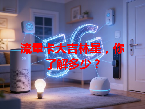 流量卡大吉林星，你了解多少？