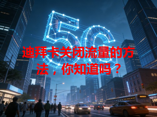 迪拜卡关闭流量的方法,你知道吗?