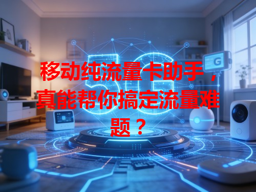 移动纯流量卡助手，真能帮你搞定流量难题？