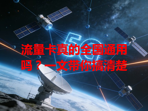 流量卡真的全国通用吗？一文带你搞清楚