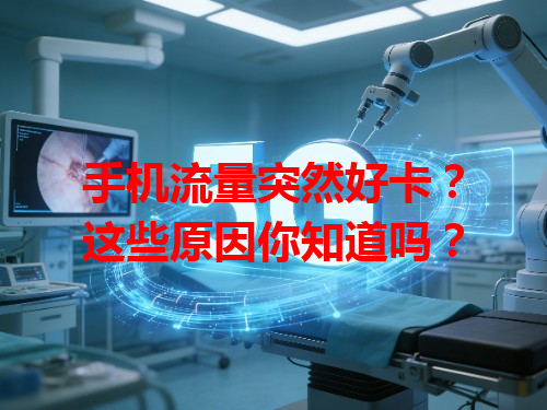 手机流量突然好卡？这些原因你知道吗？