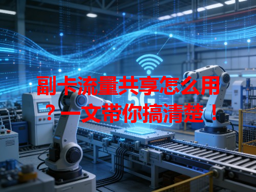 副卡流量共享怎么用？一文带你搞清楚！