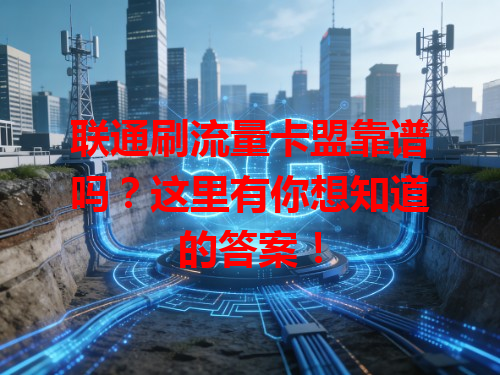 联通刷流量卡盟靠谱吗？这里有你想知道的答案！