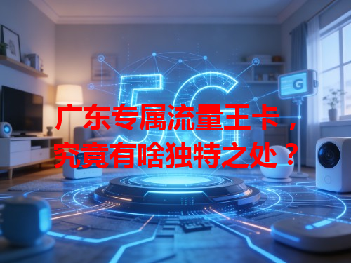 广东专属流量王卡，究竟有啥独特之处？
