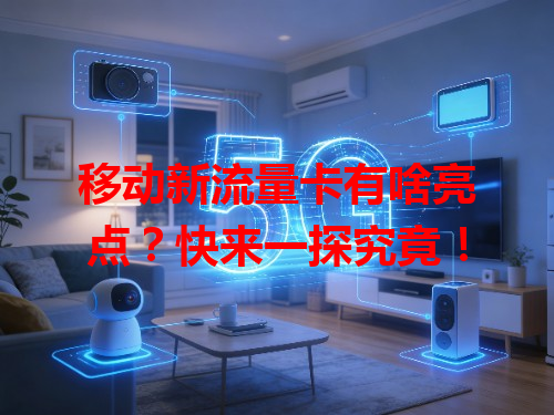 移动新流量卡有啥亮点？快来一探究竟！