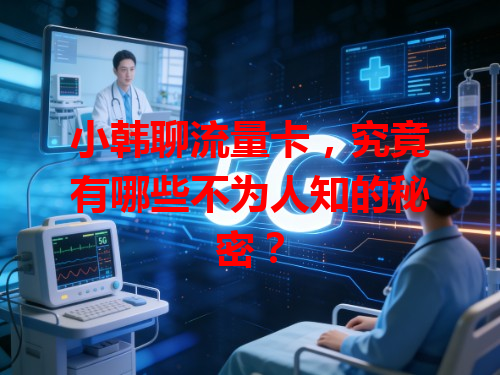 小韩聊流量卡，究竟有哪些不为人知的秘密？