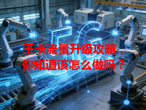 王卡流量升级攻略，你知道该怎么做吗？
