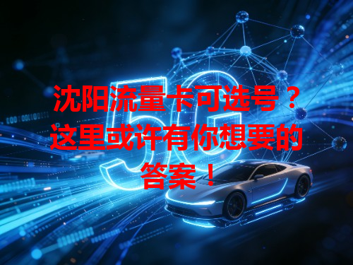 沈阳流量卡可选号？这里或许有你想要的答案！