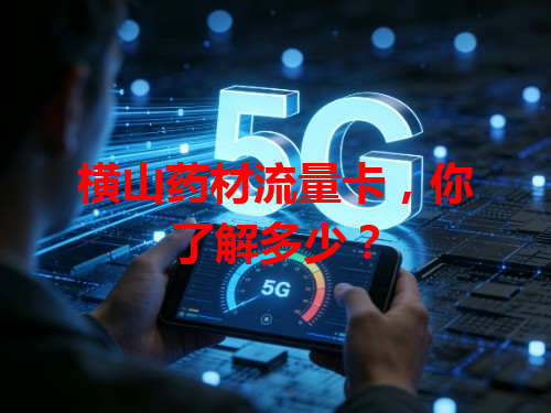 横山药材流量卡，你了解多少？