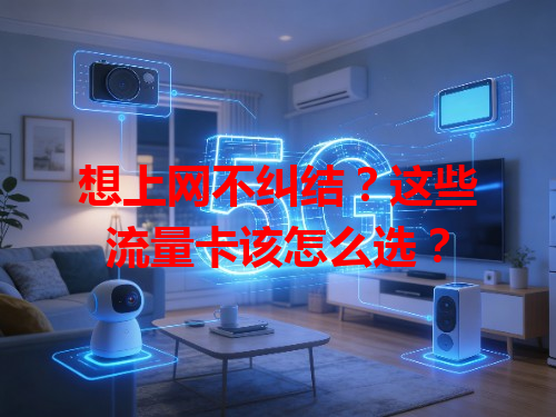 想上网不纠结？这些流量卡该怎么选？