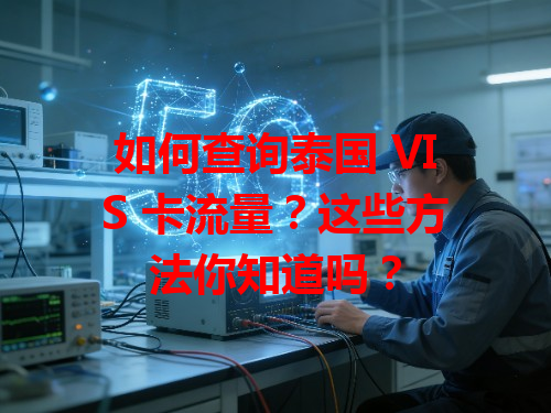 如何查询泰国 VIS 卡流量？这些方法你知道吗？