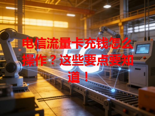电信流量卡充钱怎么操作？这些要点要知道！