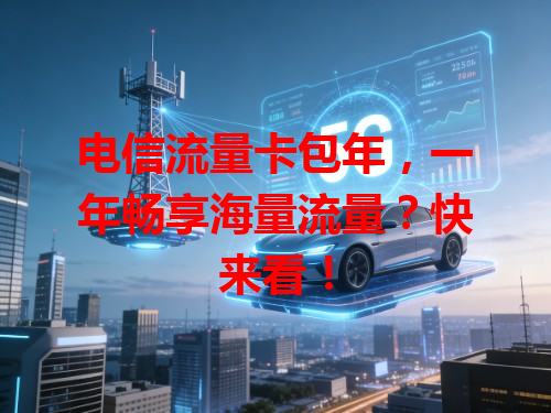 电信流量卡包年，一年畅享海量流量？快来看！