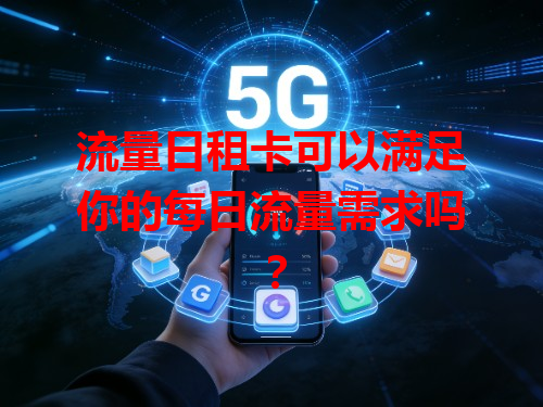 流量日租卡可以满足你的每日流量需求吗？