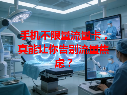 手机不限量流量卡，真能让你告别流量焦虑？