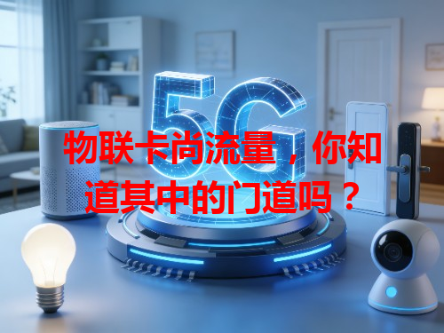 物联卡尚流量，你知道其中的门道吗？