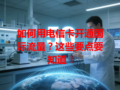 如何用电信卡开通国际流量？这些要点要知道！
