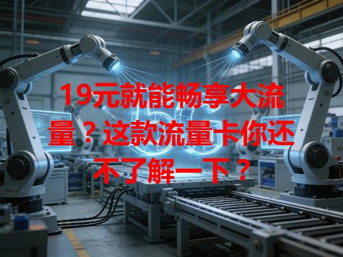 19元就能畅享大流量？这款流量卡你还不了解一下？