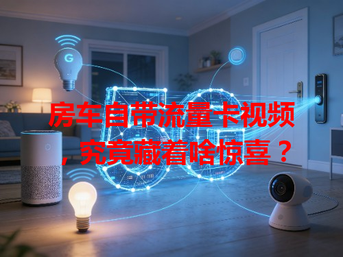 房车自带流量卡视频，究竟藏着啥惊喜？