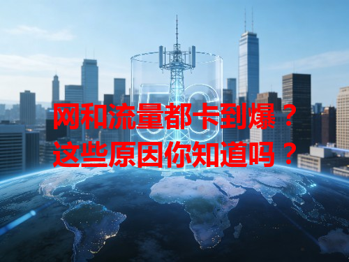 网和流量都卡到爆？这些原因你知道吗？