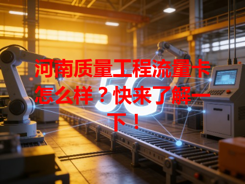 河南质量工程流量卡怎么样？快来了解一下！