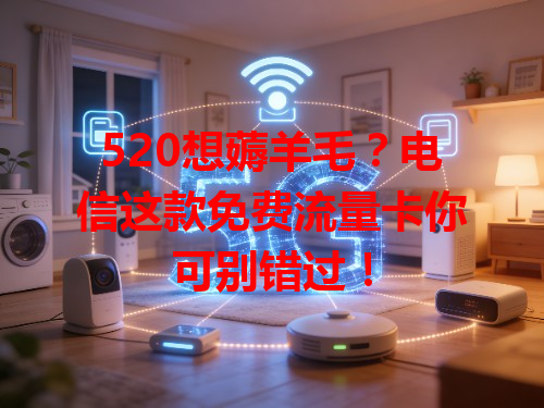 520想薅羊毛？电信这款免费流量卡你可别错过！