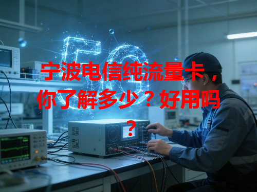 宁波电信纯流量卡，你了解多少？好用吗？