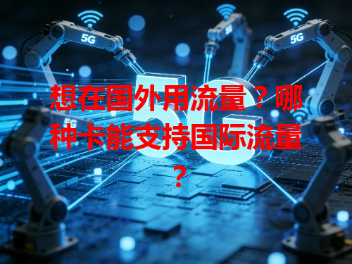 想在国外用流量？哪种卡能支持国际流量？