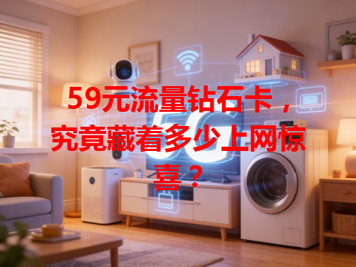 59元流量钻石卡，究竟藏着多少上网惊喜？
