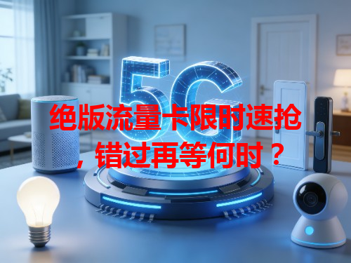 绝版流量卡限时速抢，错过再等何时？