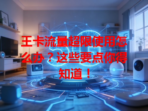 王卡流量超限使用怎么办？这些要点你得知道！