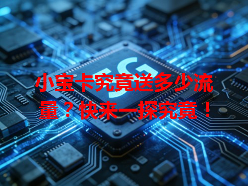 小宝卡究竟送多少流量?快来一探究竟!