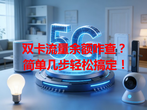 双卡流量余额咋查？简单几步轻松搞定！