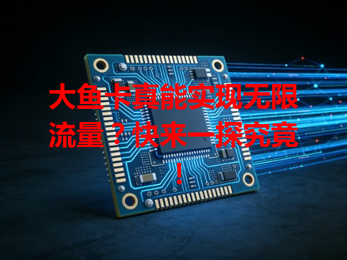大鱼卡真能实现无限流量？快来一探究竟！