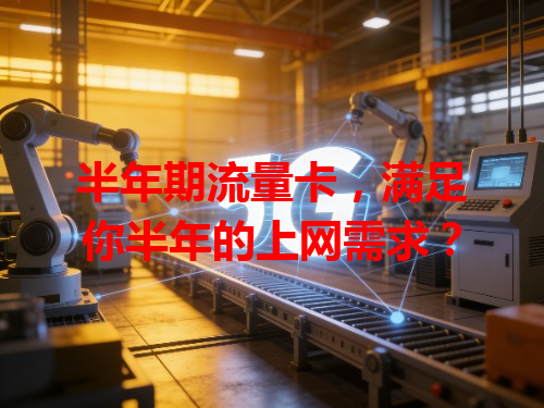 半年期流量卡，满足你半年的上网需求？