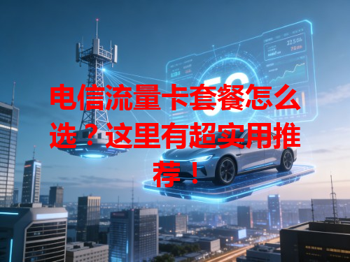 电信流量卡套餐怎么选？这里有超实用推荐！