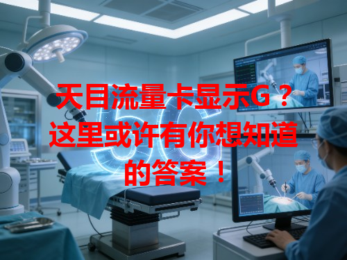 天目流量卡显示G？这里或许有你想知道的答案！