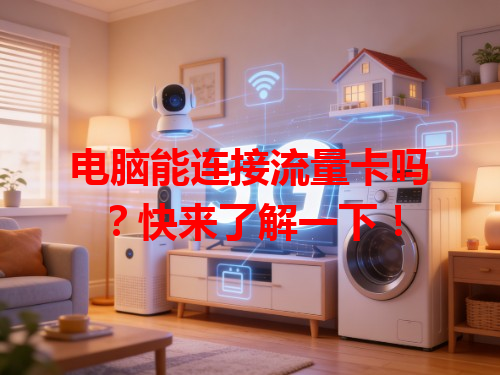 电脑能连接流量卡吗？快来了解一下！