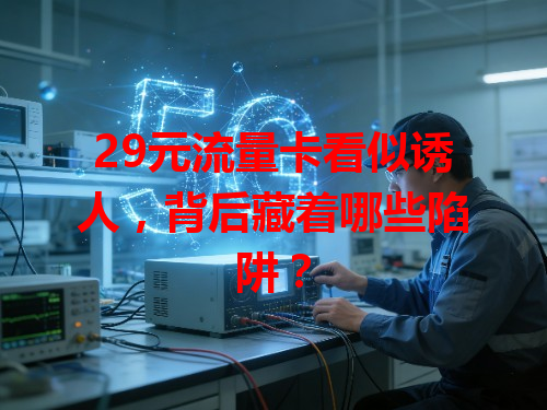 29元流量卡看似诱人，背后藏着哪些陷阱？