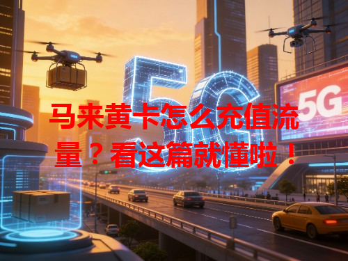 马来黄卡怎么充值流量？看这篇就懂啦！