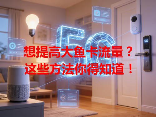 想提高大鱼卡流量？这些方法你得知道！