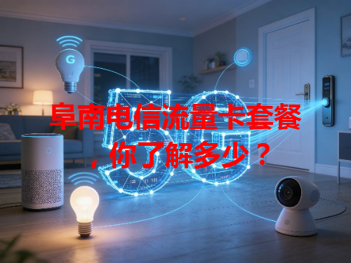阜南电信流量卡套餐，你了解多少？