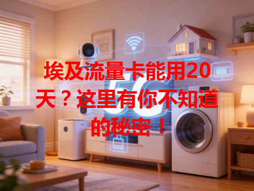 埃及流量卡能用20天？这里有你不知道的秘密！