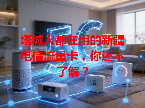塔城人都在用的新疆电信流量卡，你还不了解？