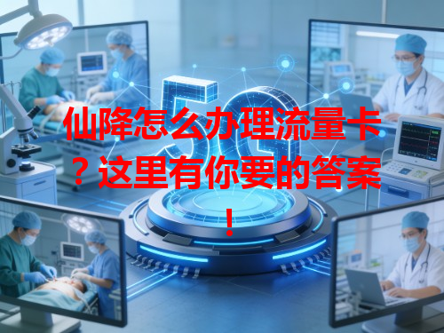 仙降怎么办理流量卡？这里有你要的答案！
