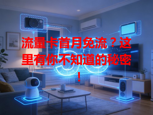 流量卡首月免流？这里有你不知道的秘密！