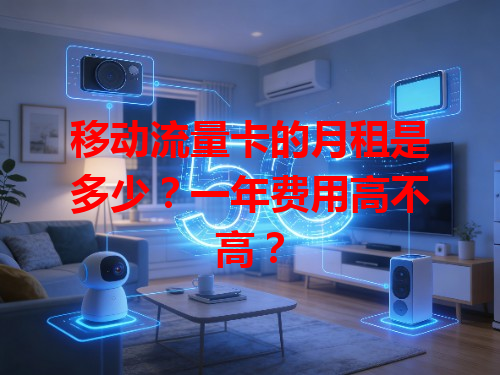 移动流量卡的月租是多少？一年费用高不高？