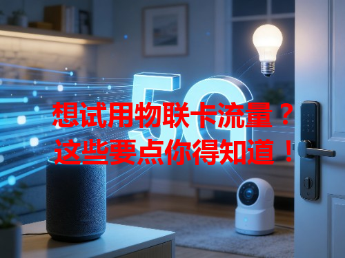 想试用物联卡流量？这些要点你得知道！