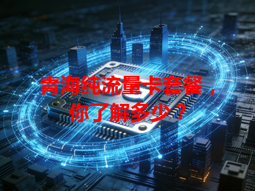 青海纯流量卡套餐，你了解多少？