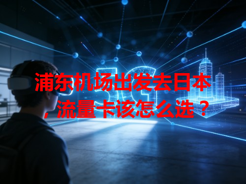 浦东机场出发去日本，流量卡该怎么选？
